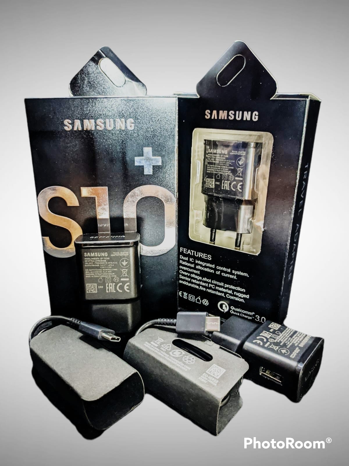 TRAVEL CHARGER SAMSUNG S10 99% (DL) TYPE C